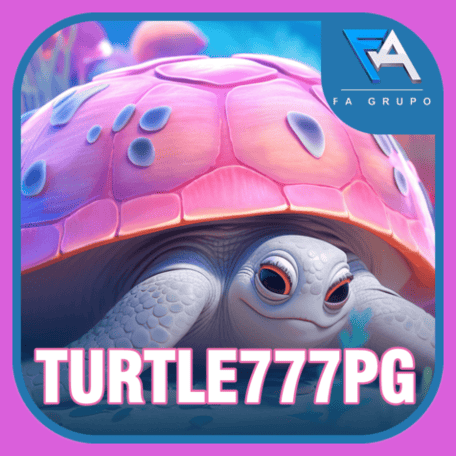 Imagem promocional da TURTLE777PG mostrando a plataforma e suas vantagens